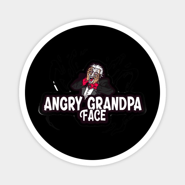 Angry Grandpa ver10 Magnet by channan